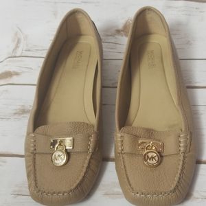 Michael Kors Tan Leather Loafer